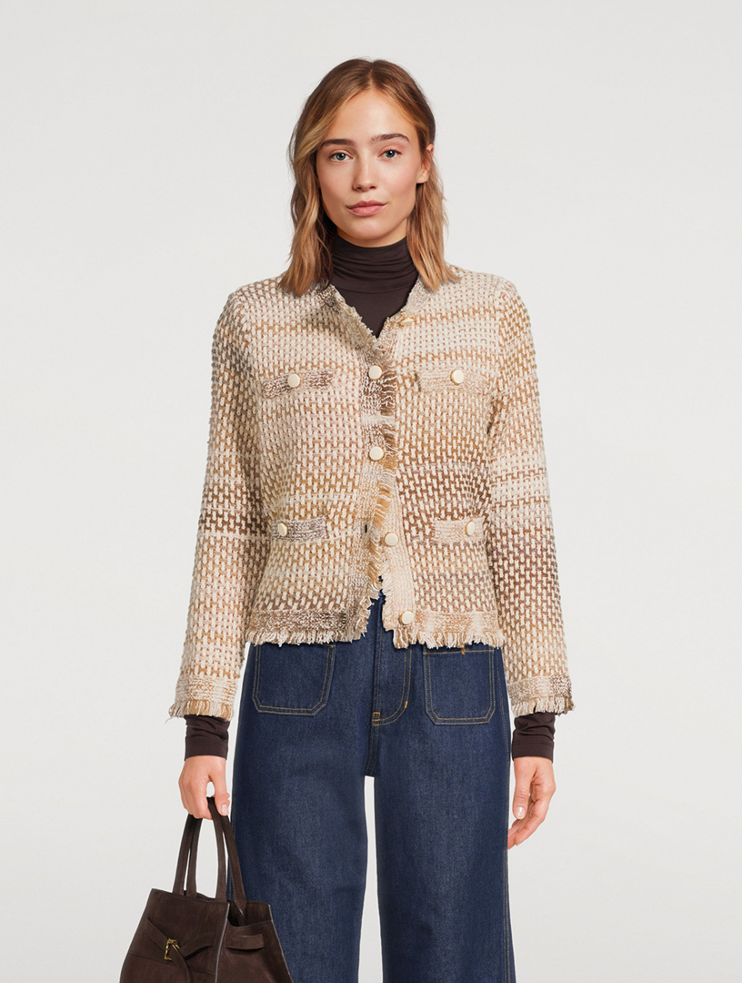 VERONICA BEARD Sariyah Knit Jacket | Holt Renfrew