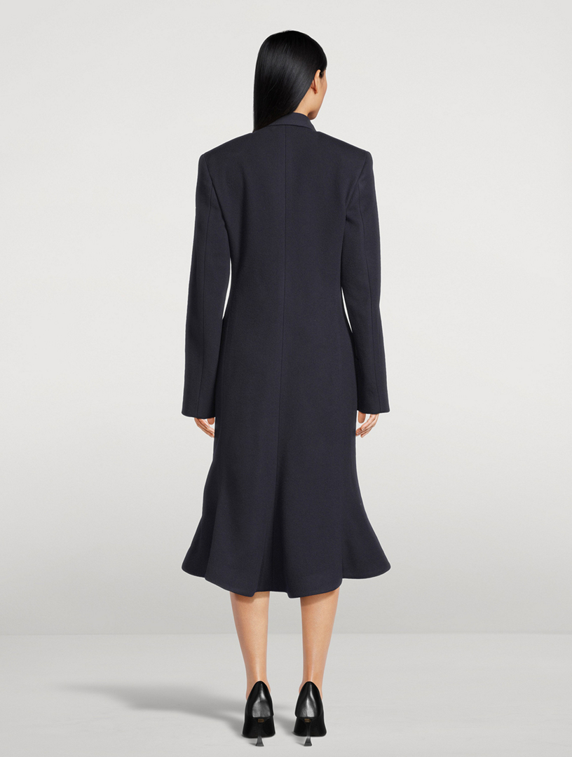 BALENCIAGA Double-Breasted Wool Coat | Holt Renfrew