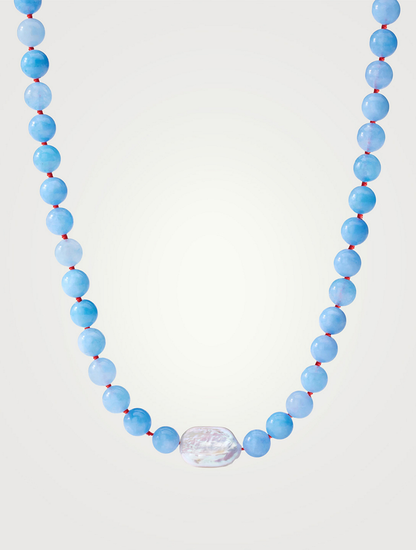 The San Sebastian Faux Pearl Necklace