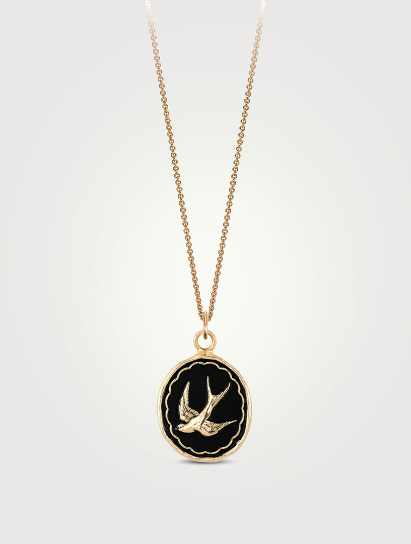 Free Spirited 14K Gold Talisman Necklace