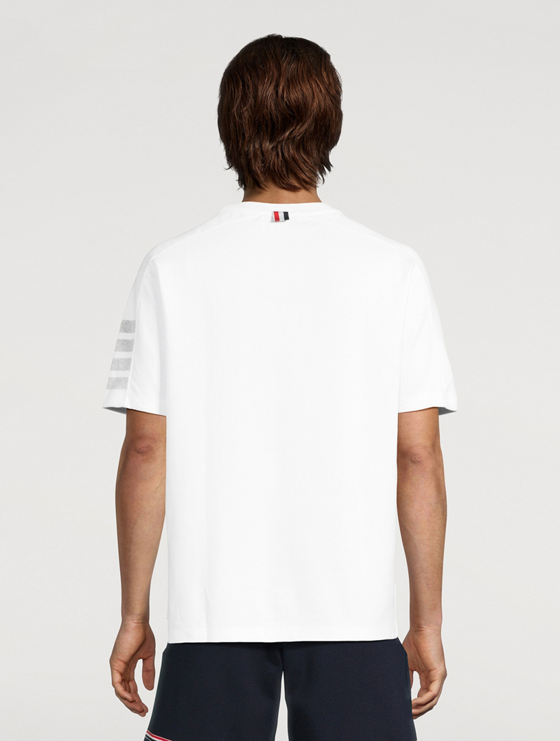 Cotton 4-Bar T-Shirt