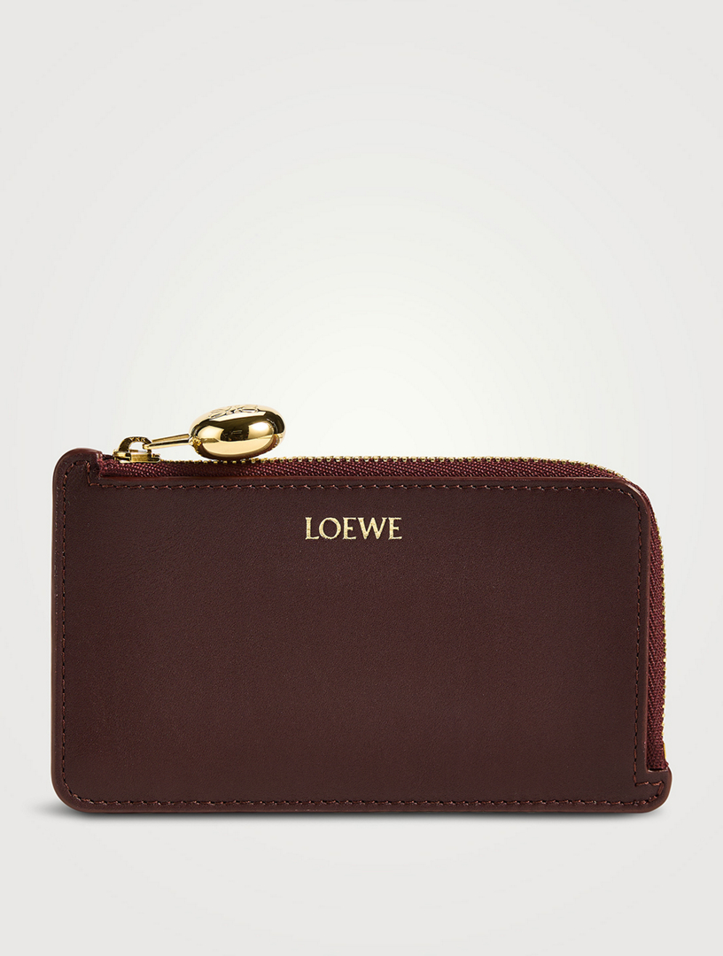 Porte-cartes Pebble en cuir