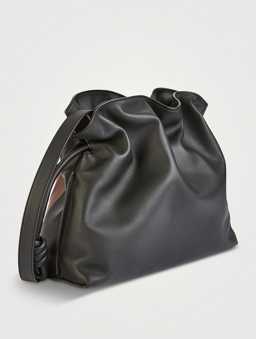 LOEWE LOEWE x Albers Medium Flamenco Leather Clutch | Holt Renfrew