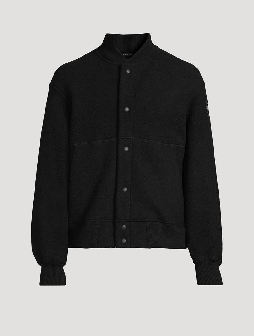 Hudson Fleece Bomber Jacket