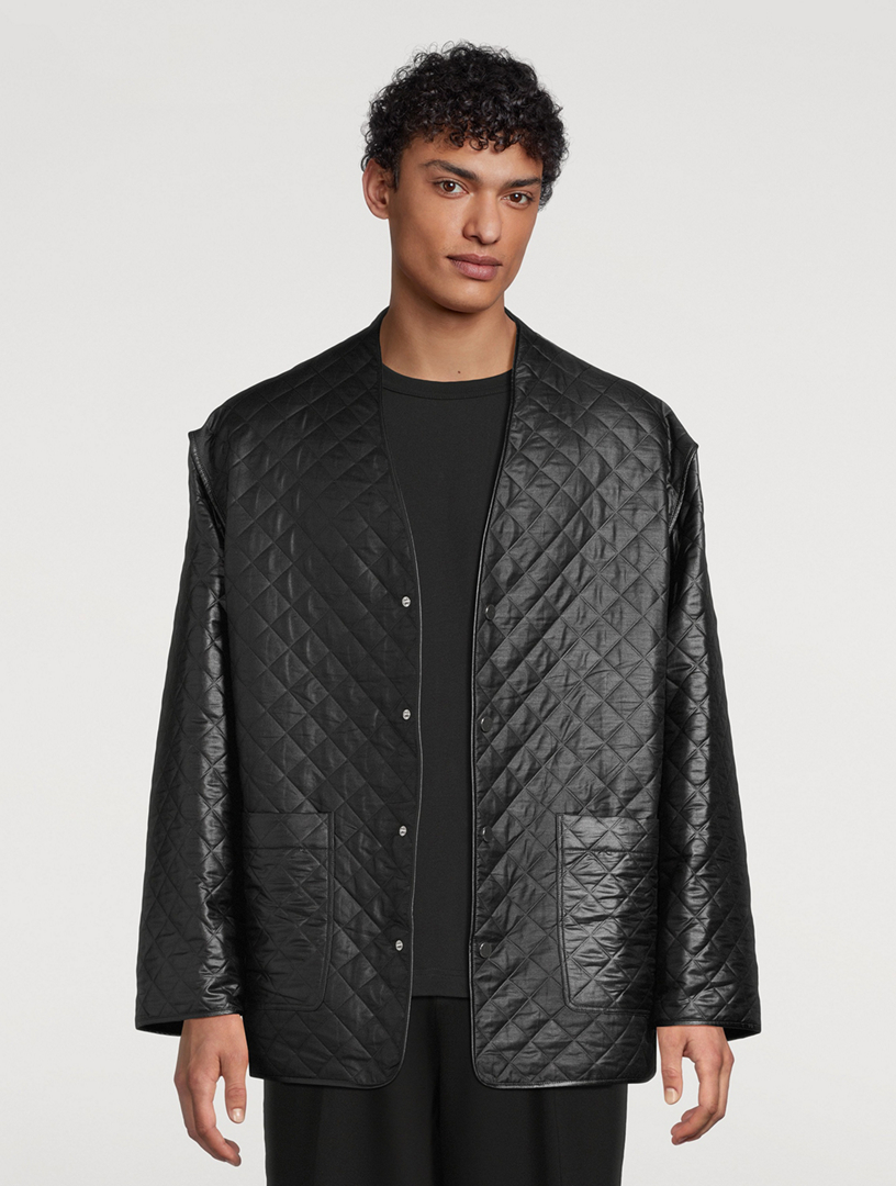 HELMUT LANG Quilted Overshirt | Holt Renfrew