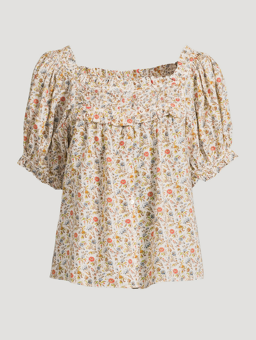 Blouse Farley à motif floral
