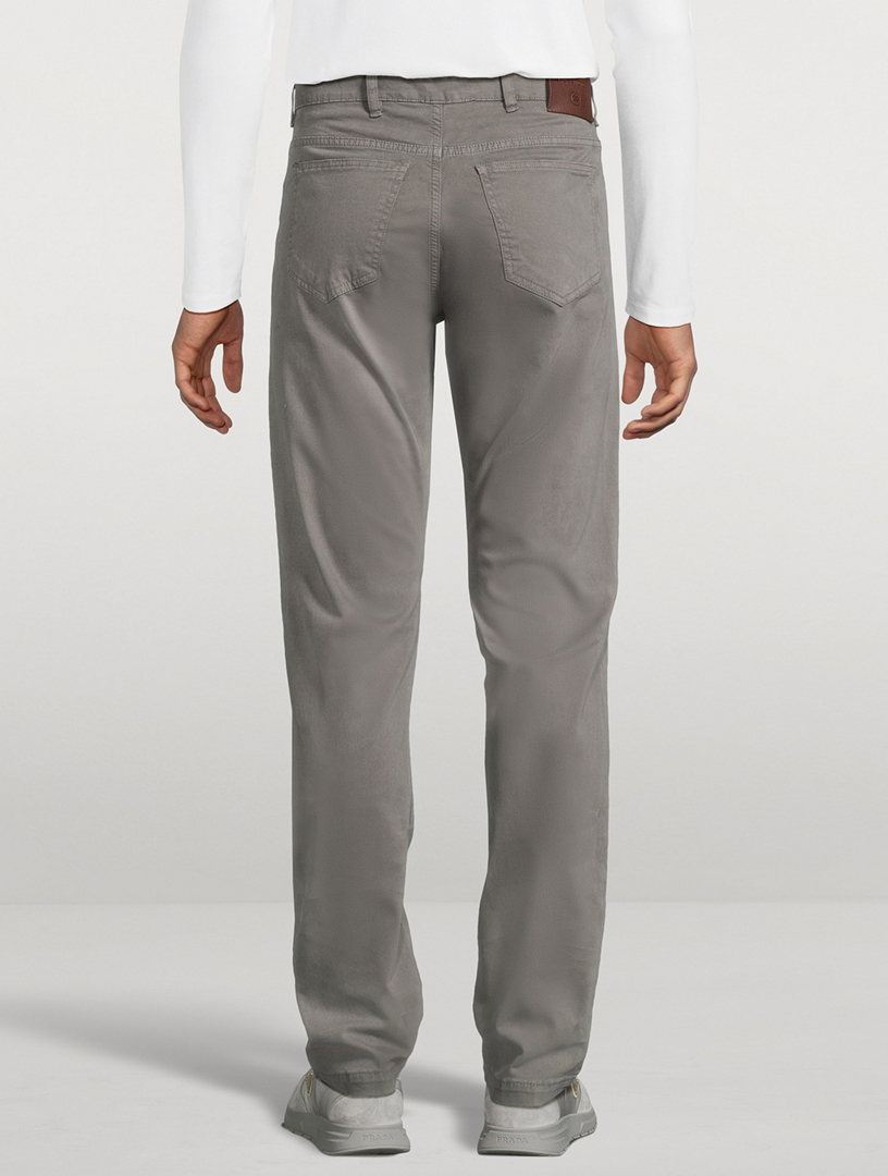 JACK VICTOR Jackie Cotton Stretch Pants | Holt Renfrew