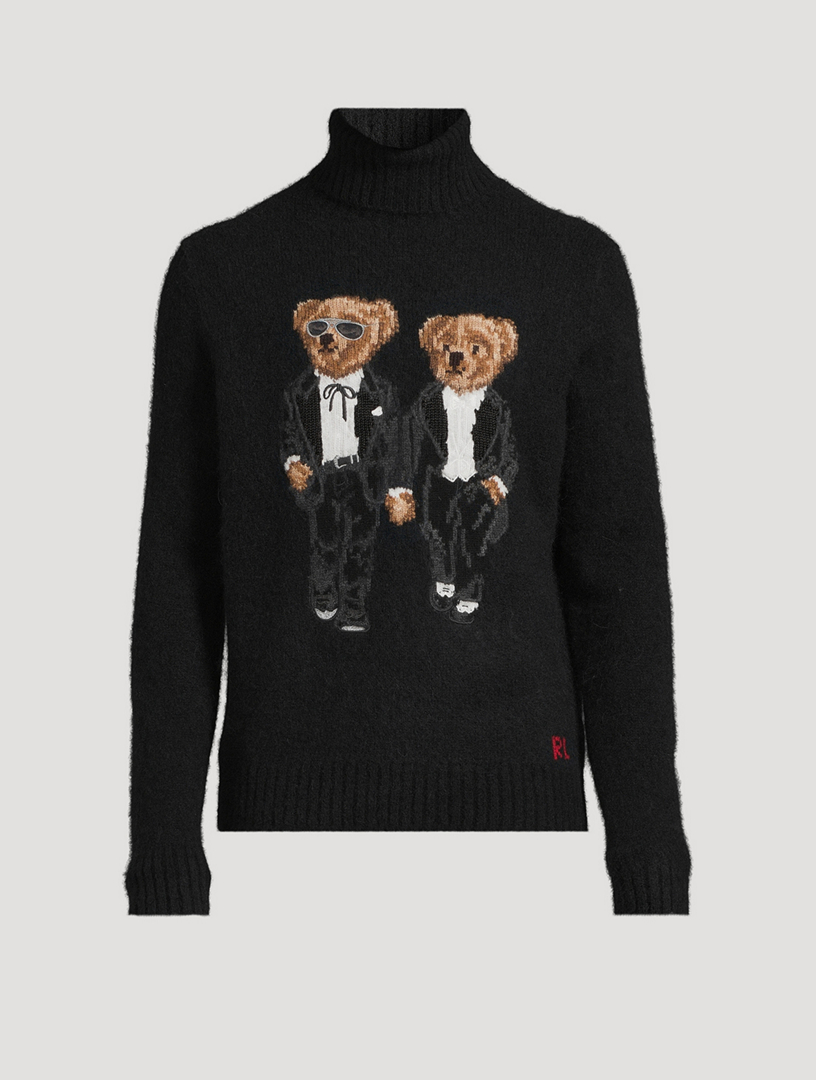 The Ralph & Ricky Tuxedo Bear Sweater