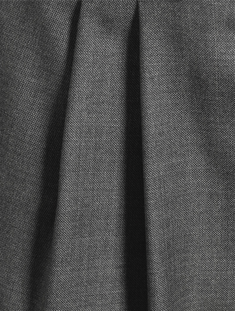 GIVENCHY Pleated Wool Trousers | Holt Renfrew