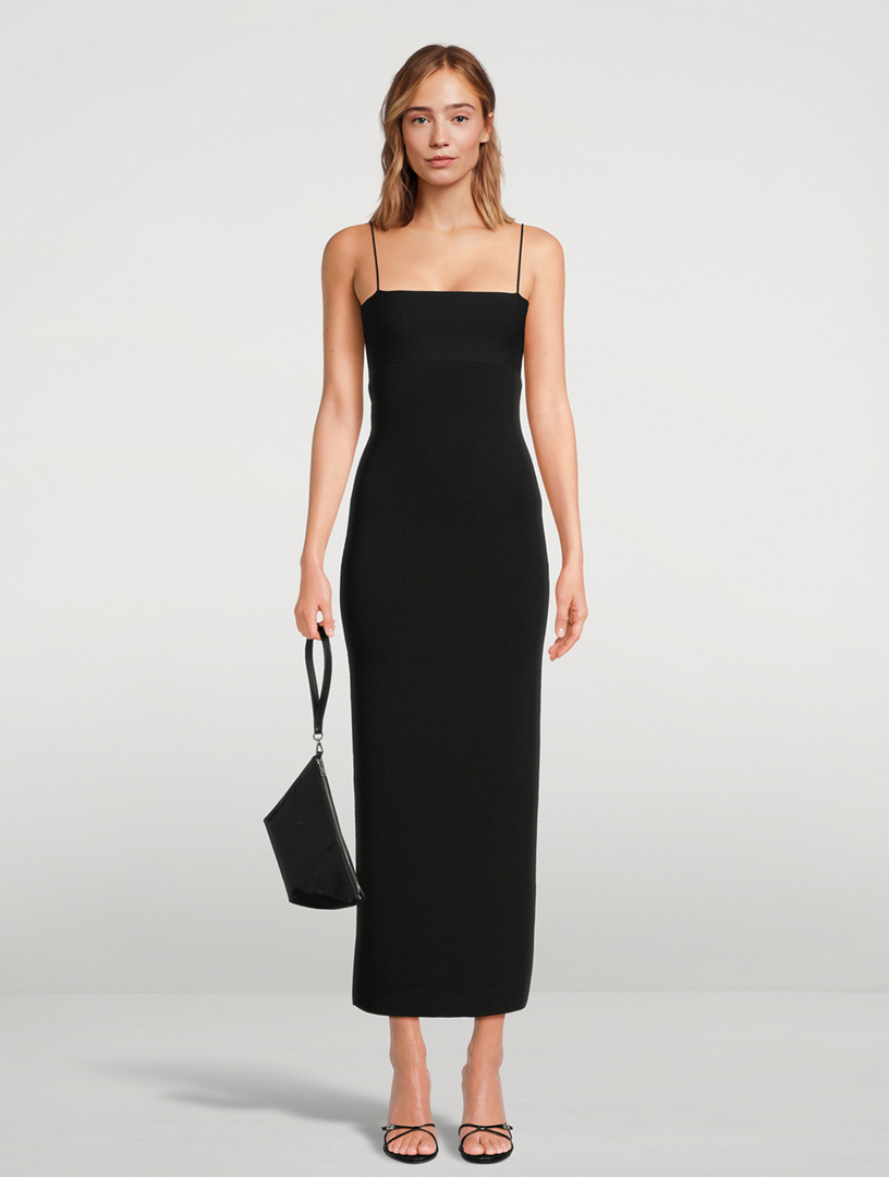 ALEXANDER WANG Logo Jacquard Slip Dress | Holt Renfrew