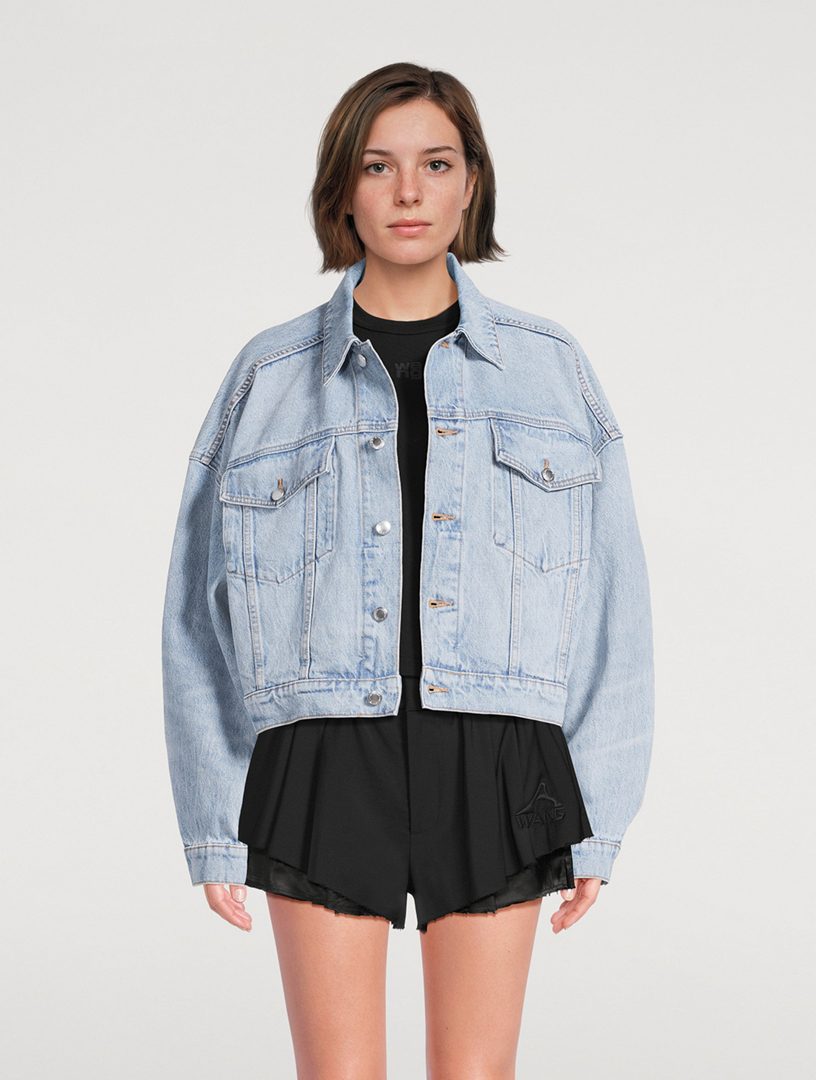 ALEXANDER WANG Denim Trucker Jacket | Holt Renfrew