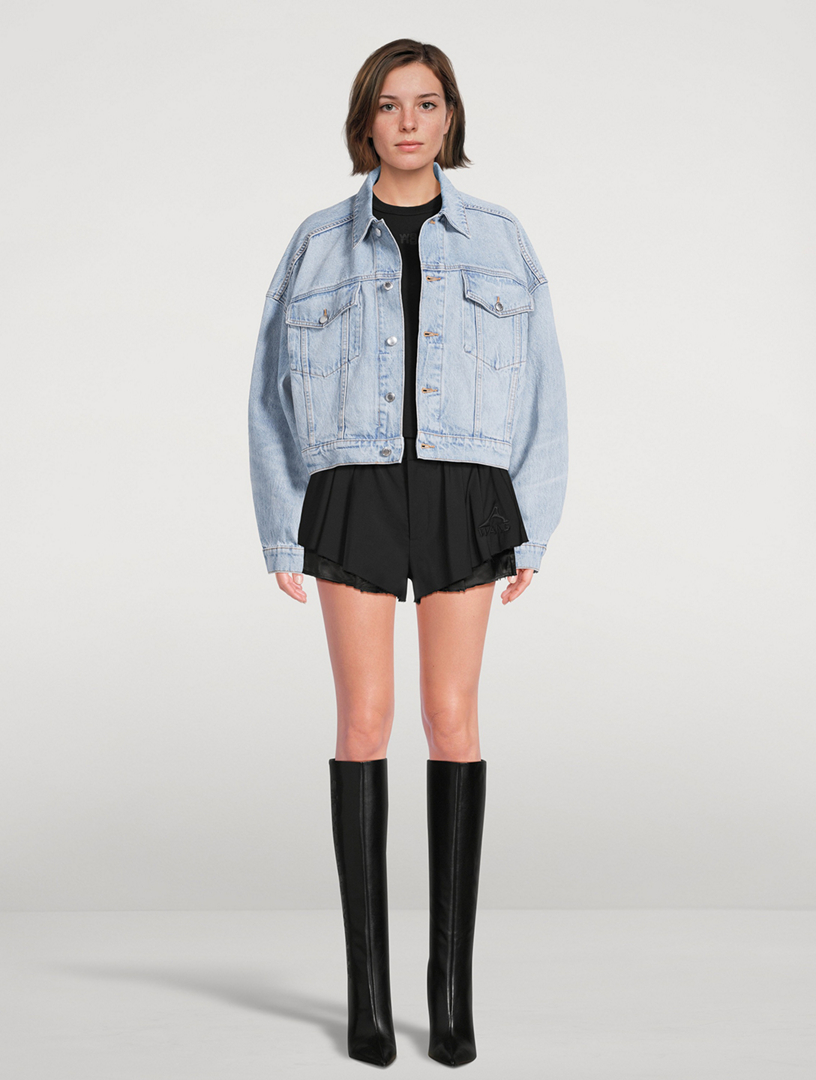 ALEXANDER WANG Denim Trucker Jacket | Holt Renfrew