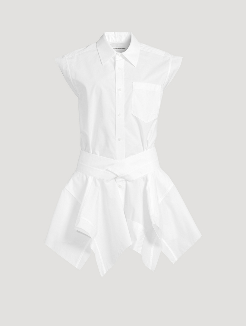 alexander wang poplin fit and flare dress Alexander Wang Fit and Flare Mini Dress main image 0