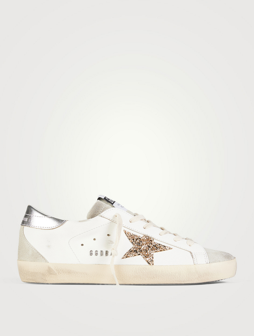 GOLDEN GOOSE Super-Star Leather Sneakers | Holt Renfrew