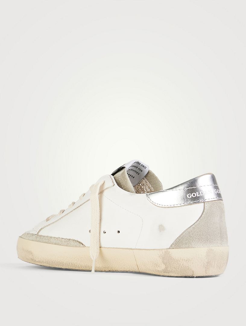 GOLDEN GOOSE Super-Star Leather Sneakers | Holt Renfrew