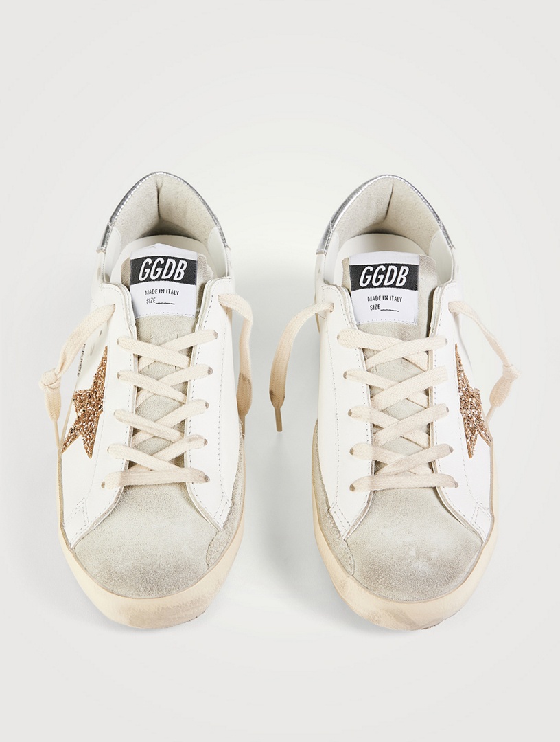 GOLDEN GOOSE Super-Star Leather Sneakers | Holt Renfrew