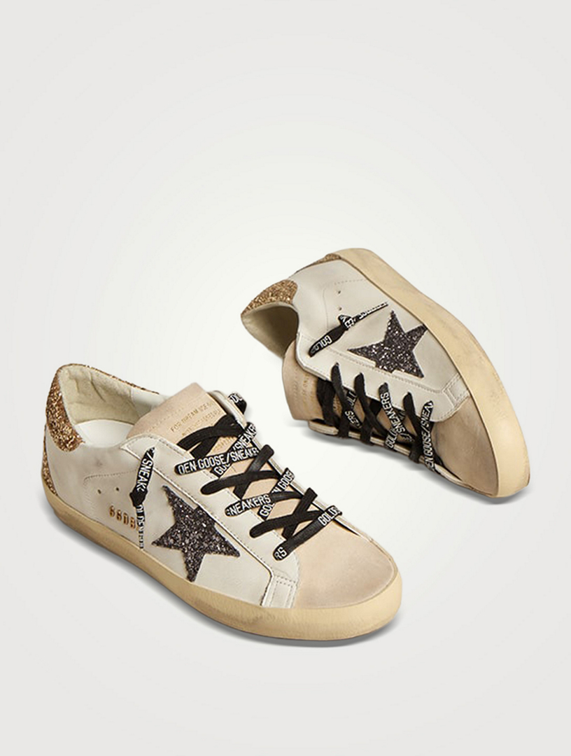 GOLDEN GOOSE Super-Star Leather Sneakers | Holt Renfrew