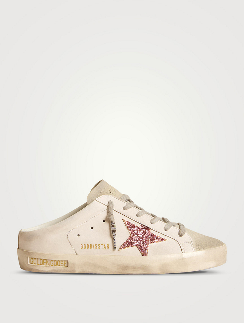 Super-Star Leather Sneaker Mules