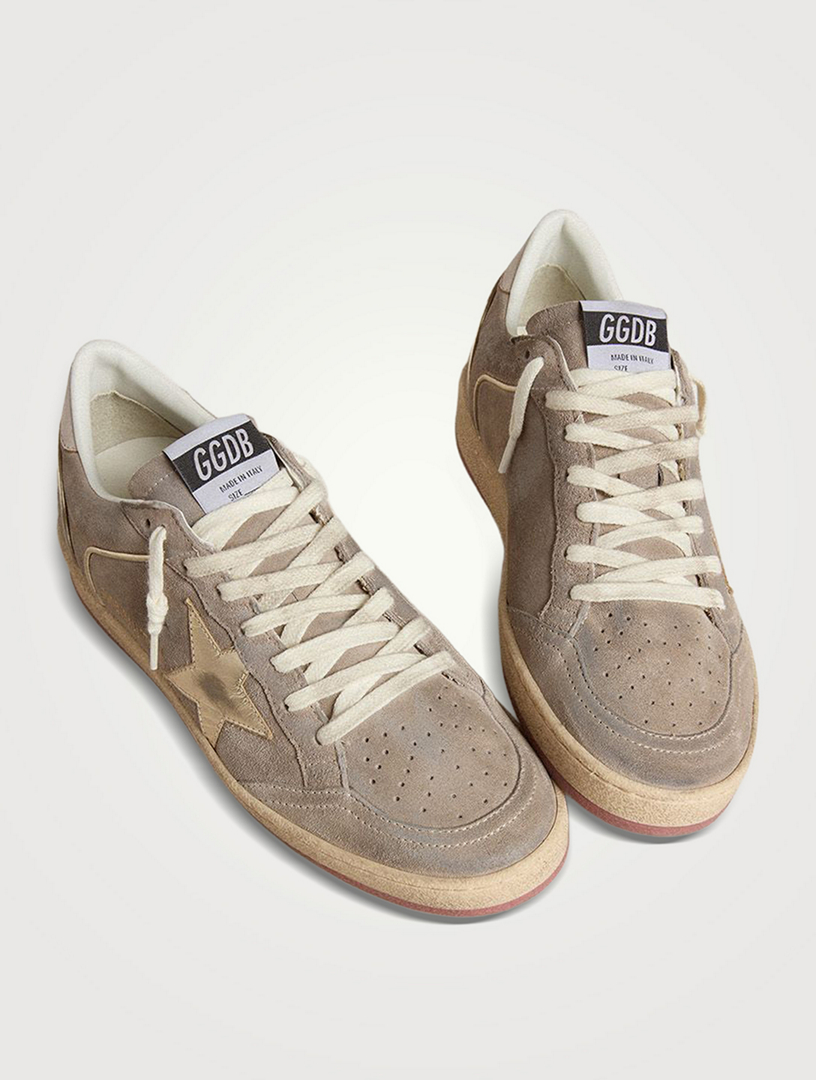 GOLDEN GOOSE Ball Star Suede Sneakers | Holt Renfrew