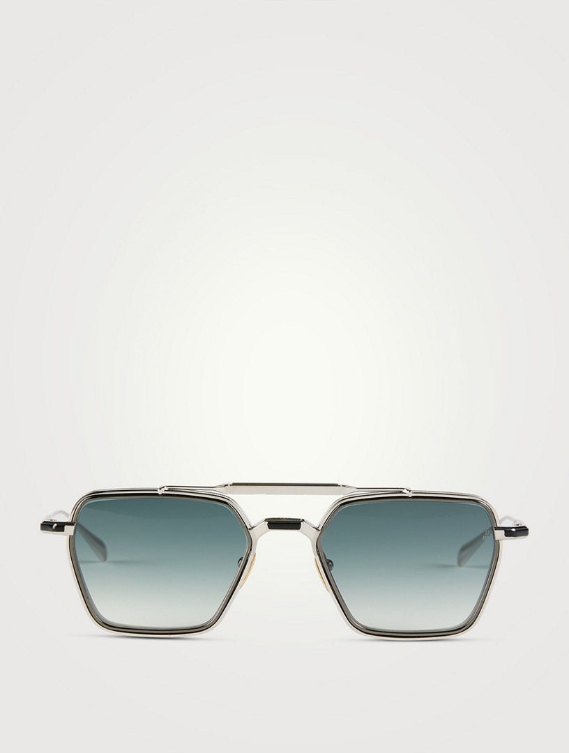 JACQUES MARIE MAGE Commodore Aviator Sunglasses | Holt Renfrew