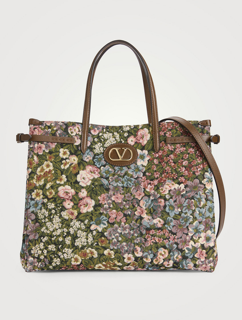 Sac fourre-tout Antibes Après L'Hiver en jacquard, moyen