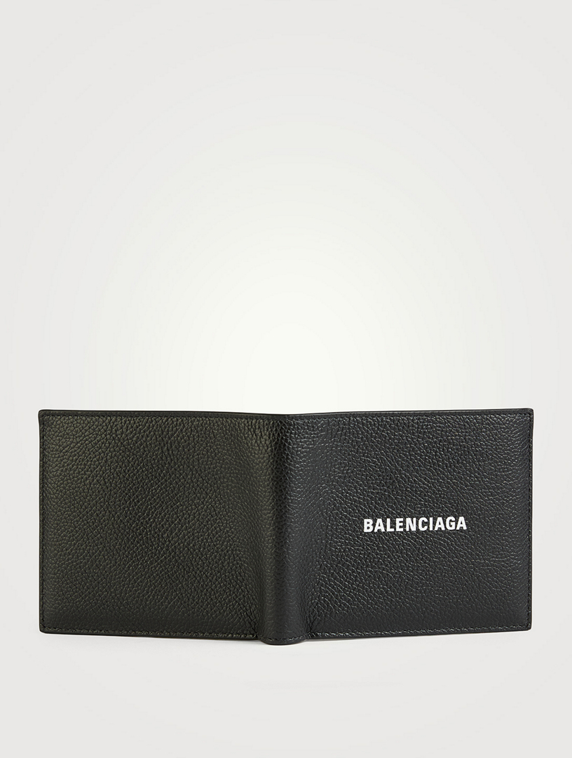 BALENCIAGA Cash Leather Wallet | Holt Renfrew