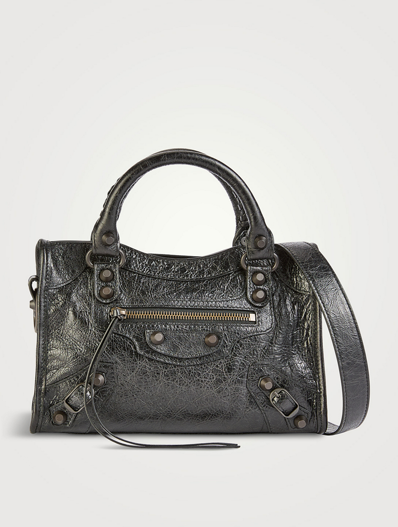 Sac à main Le City en cuir, mini