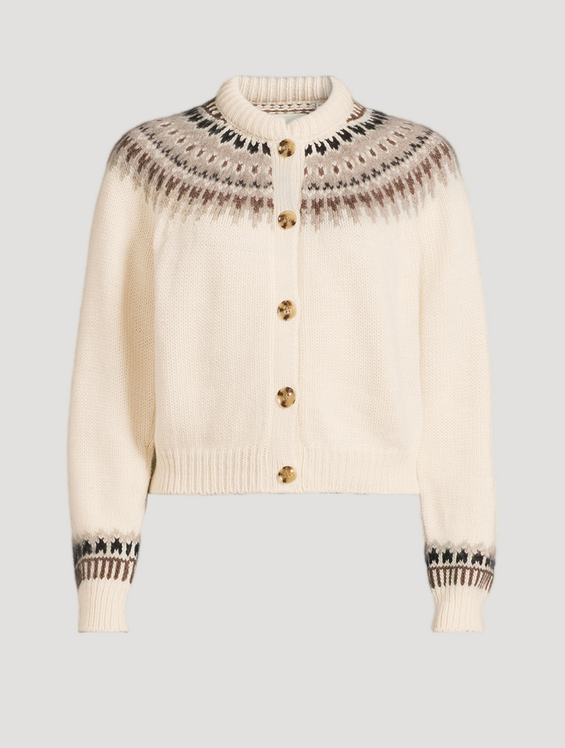 Clarke Fair Isle Cardigan