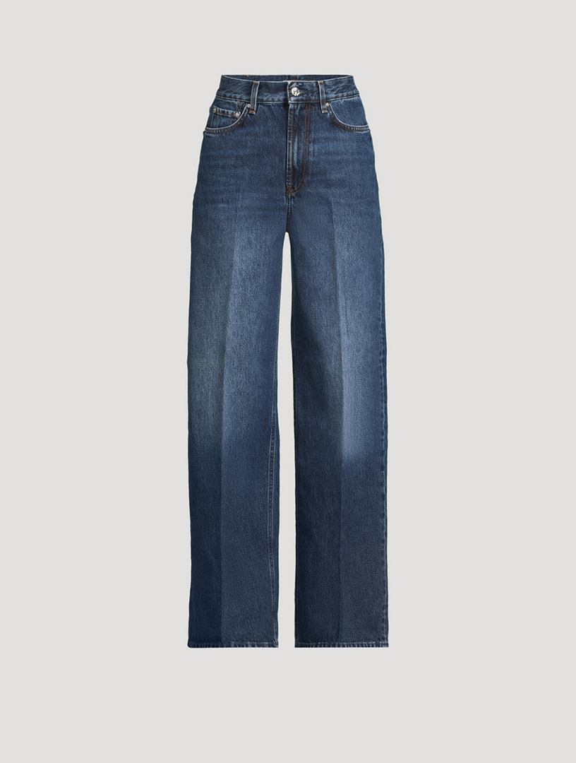 Wide-Leg Jeans