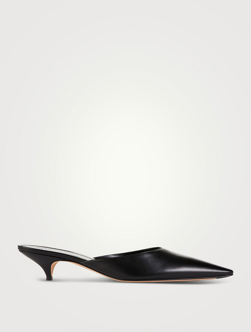 Liisa Two Leather Mules