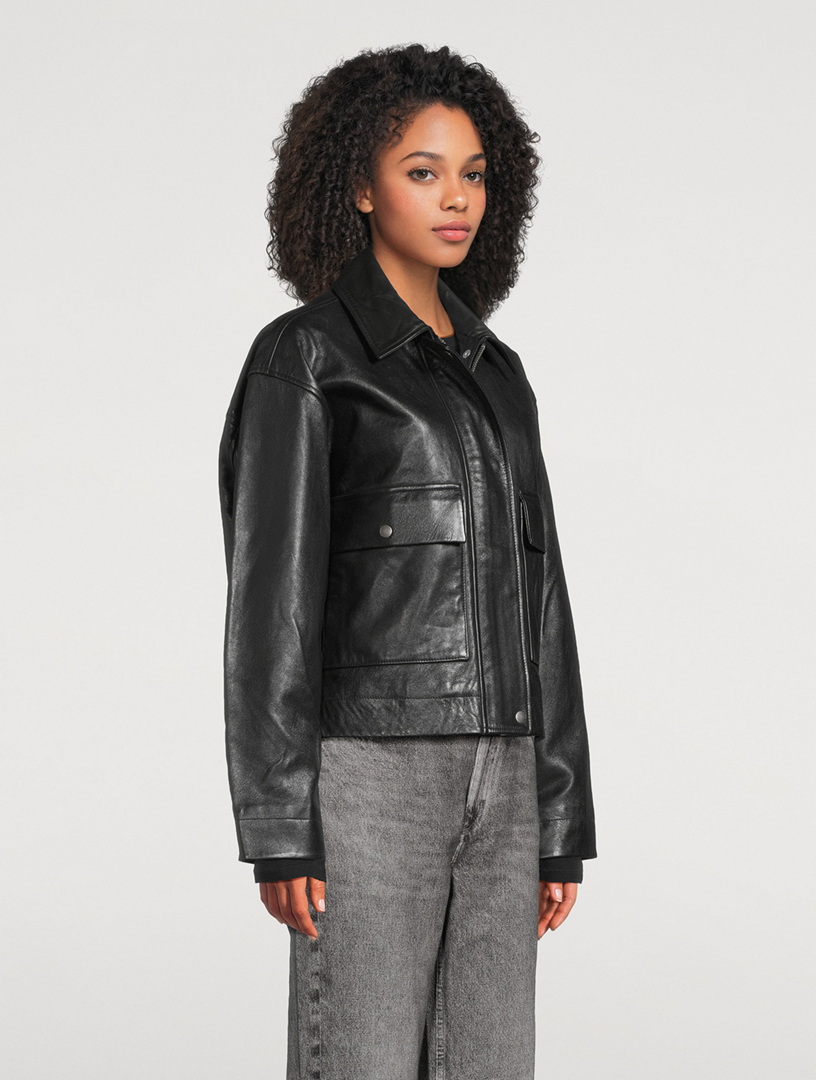 RAG & BONE Nonie Leather Jacket | Holt Renfrew