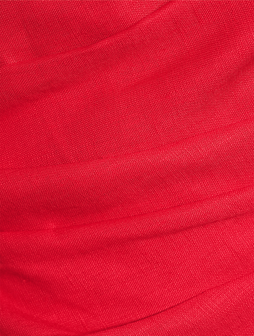 REFORMATION Ciro Linen One-Shoulder Mini Dress | Holt Renfrew