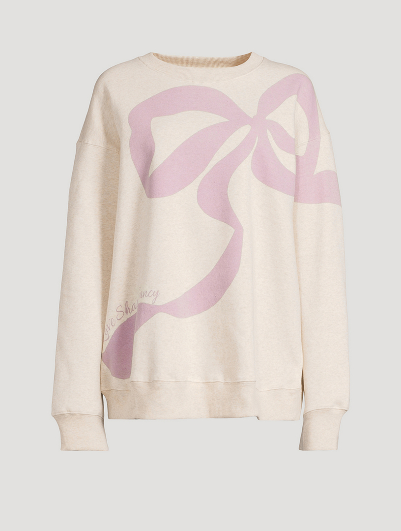 Pull molletonné Palo à imprimé de nœuds