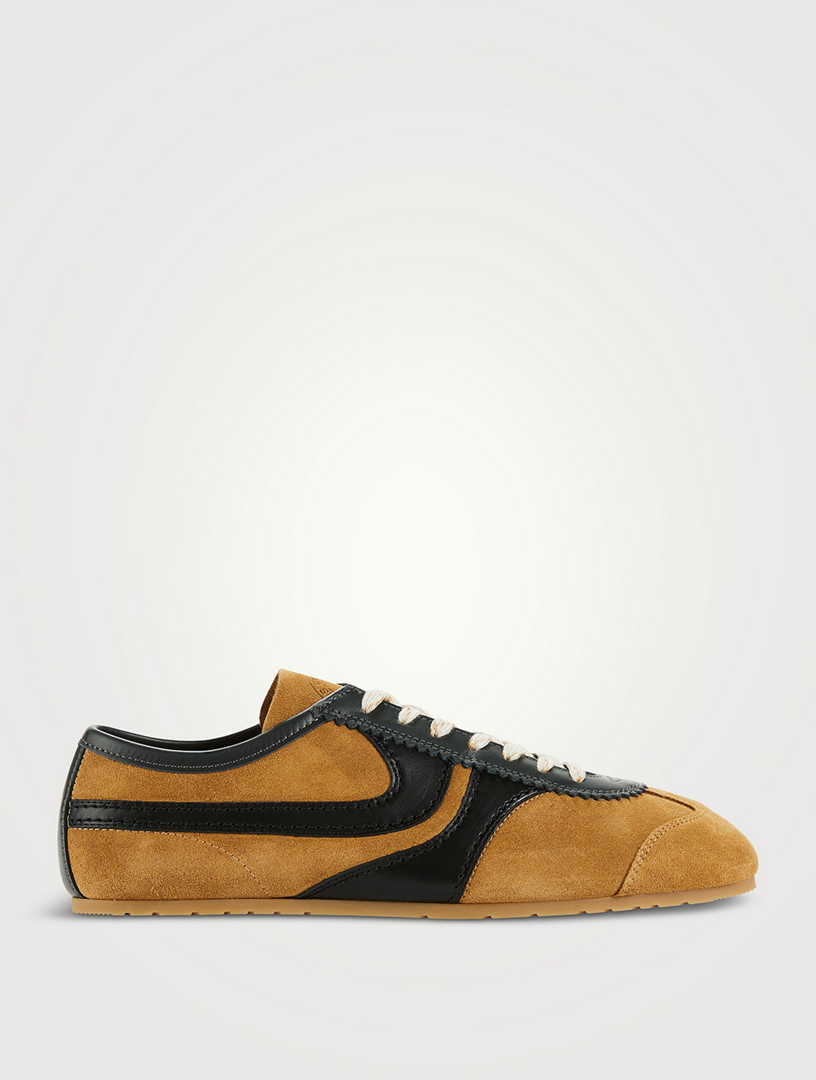 DRIES VAN NOTEN Suede Sneakers | Holt Renfrew