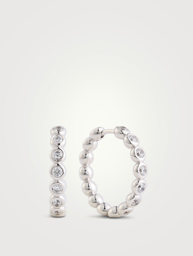 Tennis Classic Hoop Earrings
