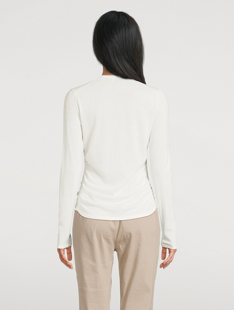 THEORY Regal Wool Cardigan | Holt Renfrew
