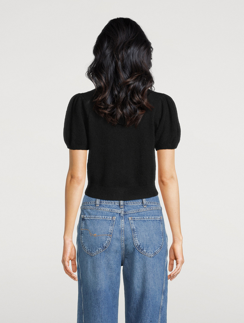 DOEN Anisa Short-Sleeve Cardigan | Holt Renfrew