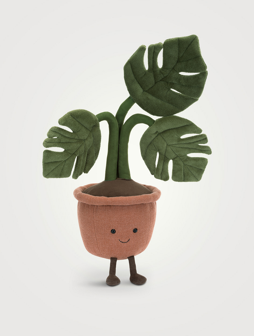 Amuseables Monstera Plant Plush Toy