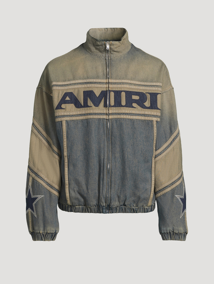 AMIRI AMIRI Sport Denim Track Jacket | Holt Renfrew