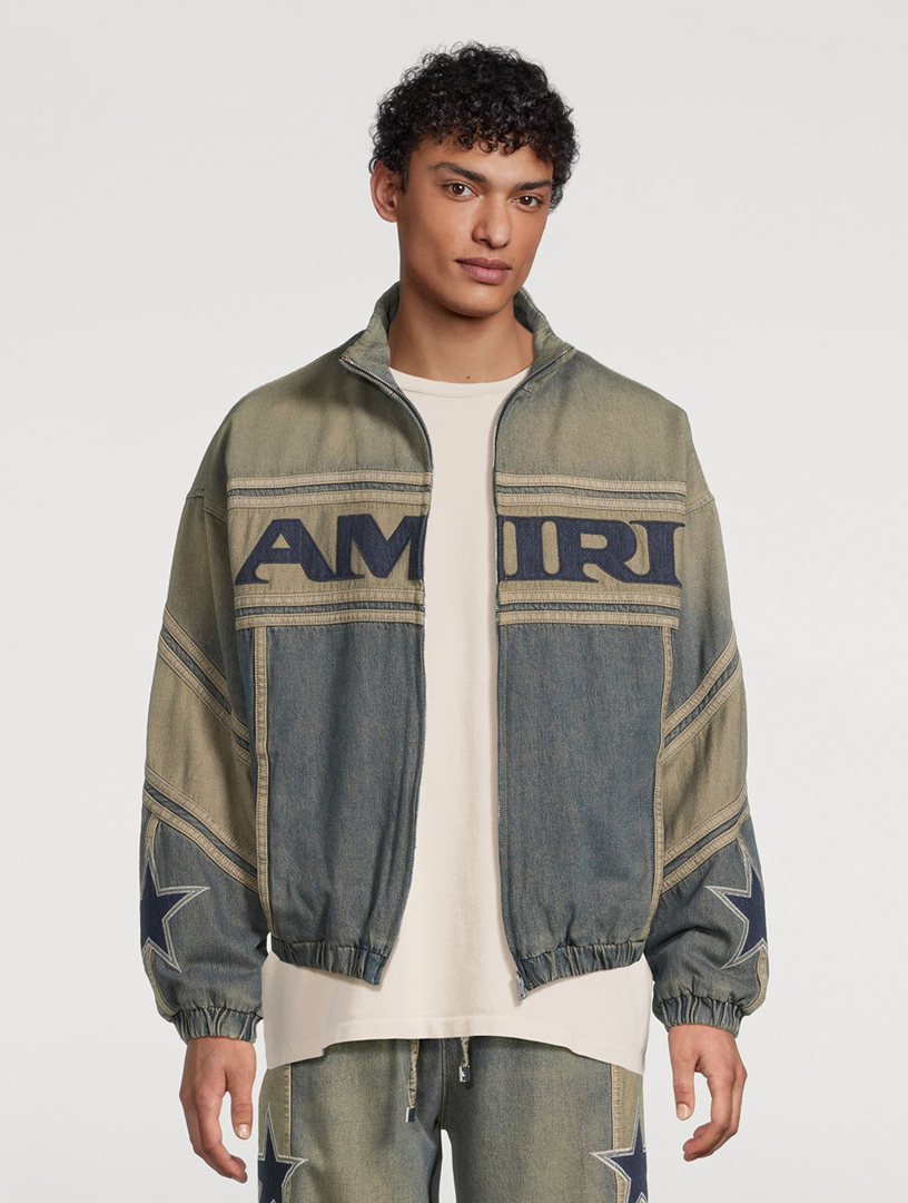 AMIRI AMIRI Sport Denim Track Jacket | Holt Renfrew