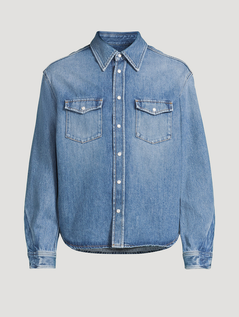 Couture Seam Denim Shirt