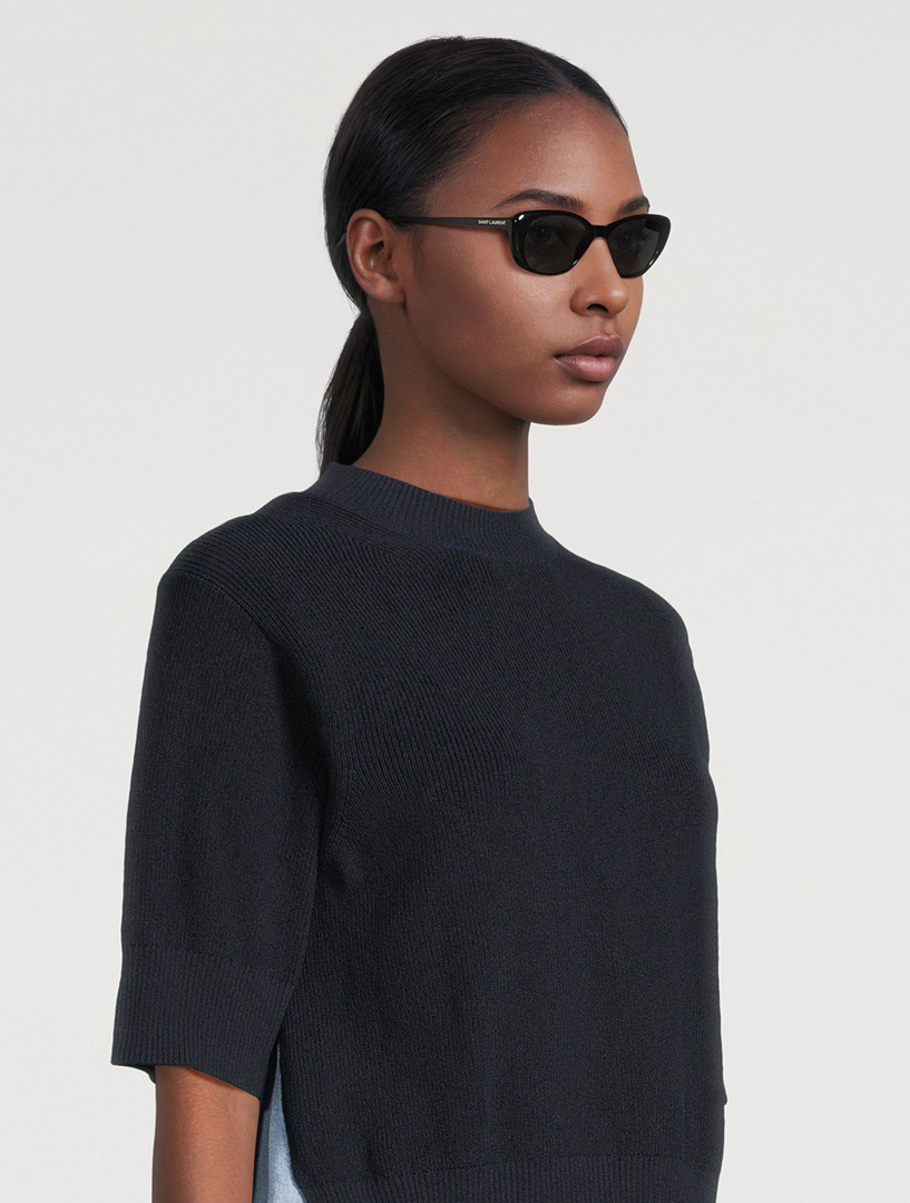 SAINT LAURENT SL 822 Cat Eye Sunglasses | Holt Renfrew