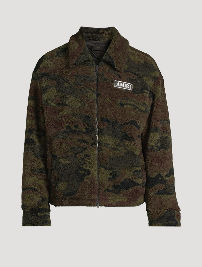 Fleece Camo Jacket