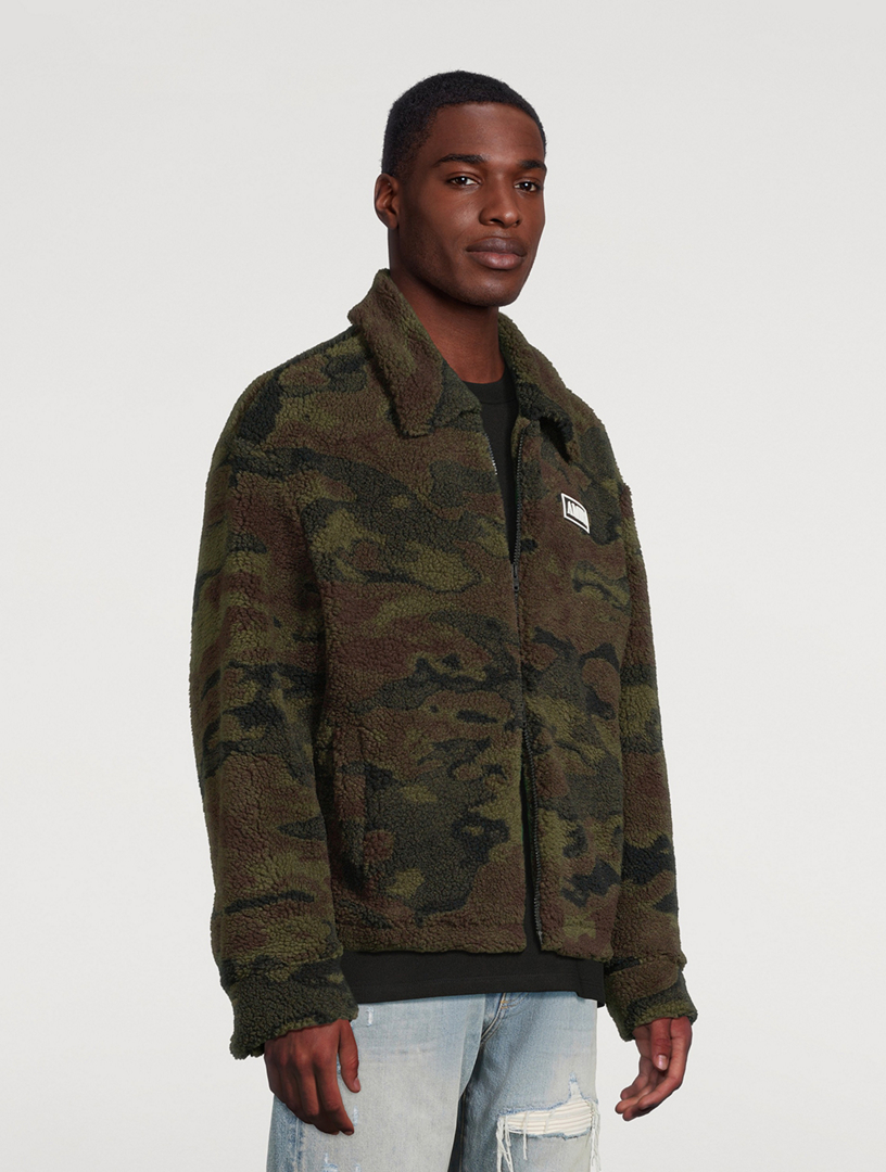 AMIRI Fleece Camo Jacket | Holt Renfrew