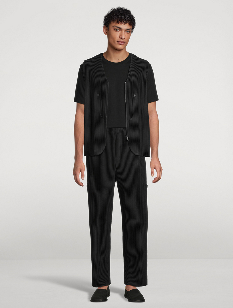 HOMME PLISSÉ ISSEY MIYAKE Quarry Zip Vest | Holt Renfrew