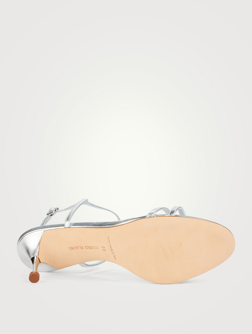 Escarpins Manolo Blahnik Vernis Noir - Talon Haut - Pointure 40.5