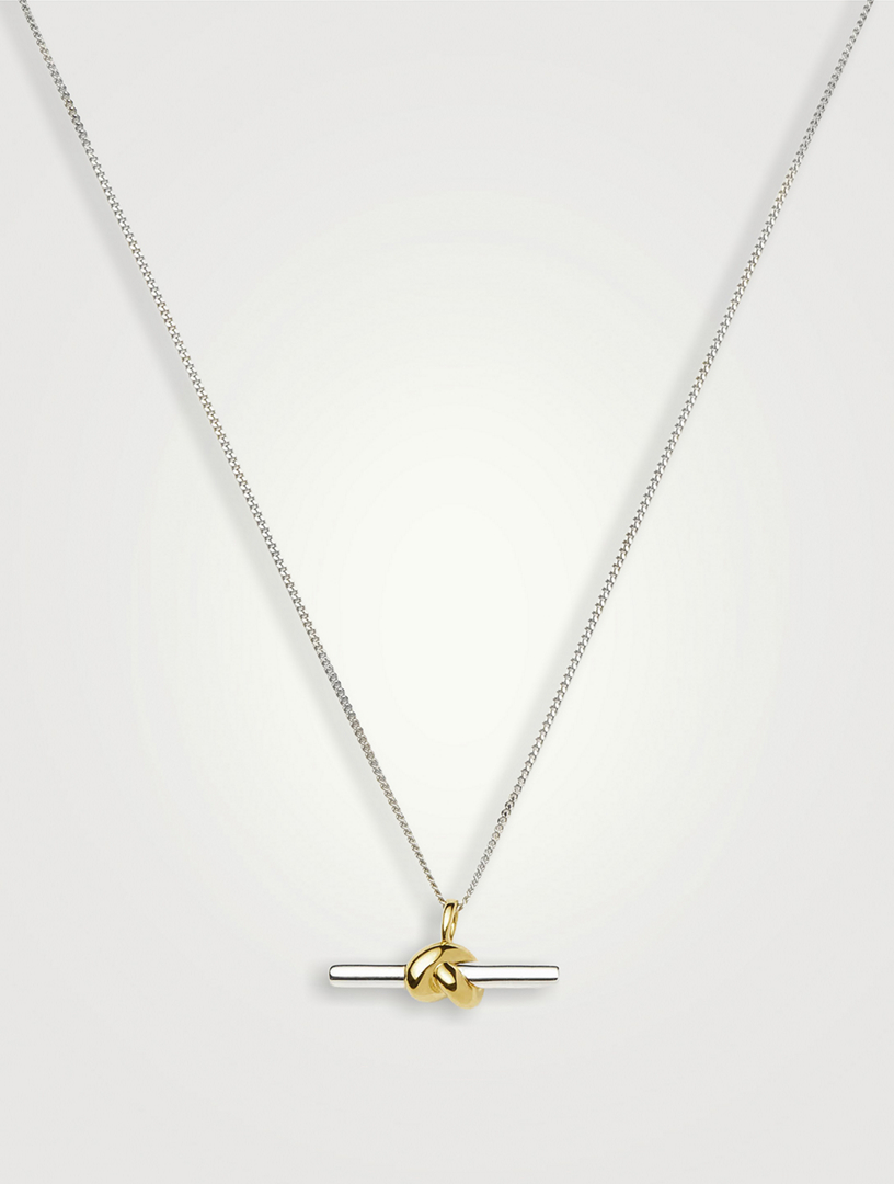 Collier à pendentif Barre Knot Lucy Williams