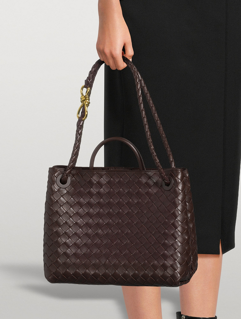 BOTTEGA VENETA Medium Andiamo Intrecciato Leather Bag | Holt Renfrew