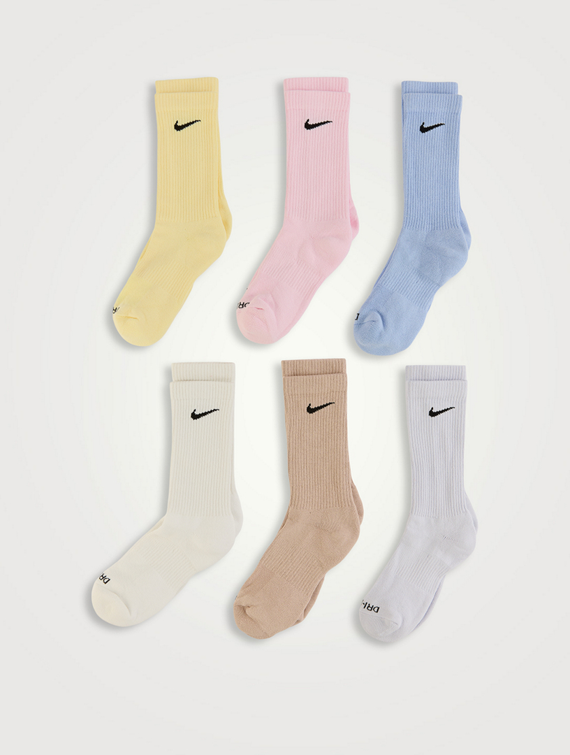 Pack of Six Everyday Plus Cushioned Crew Socks
