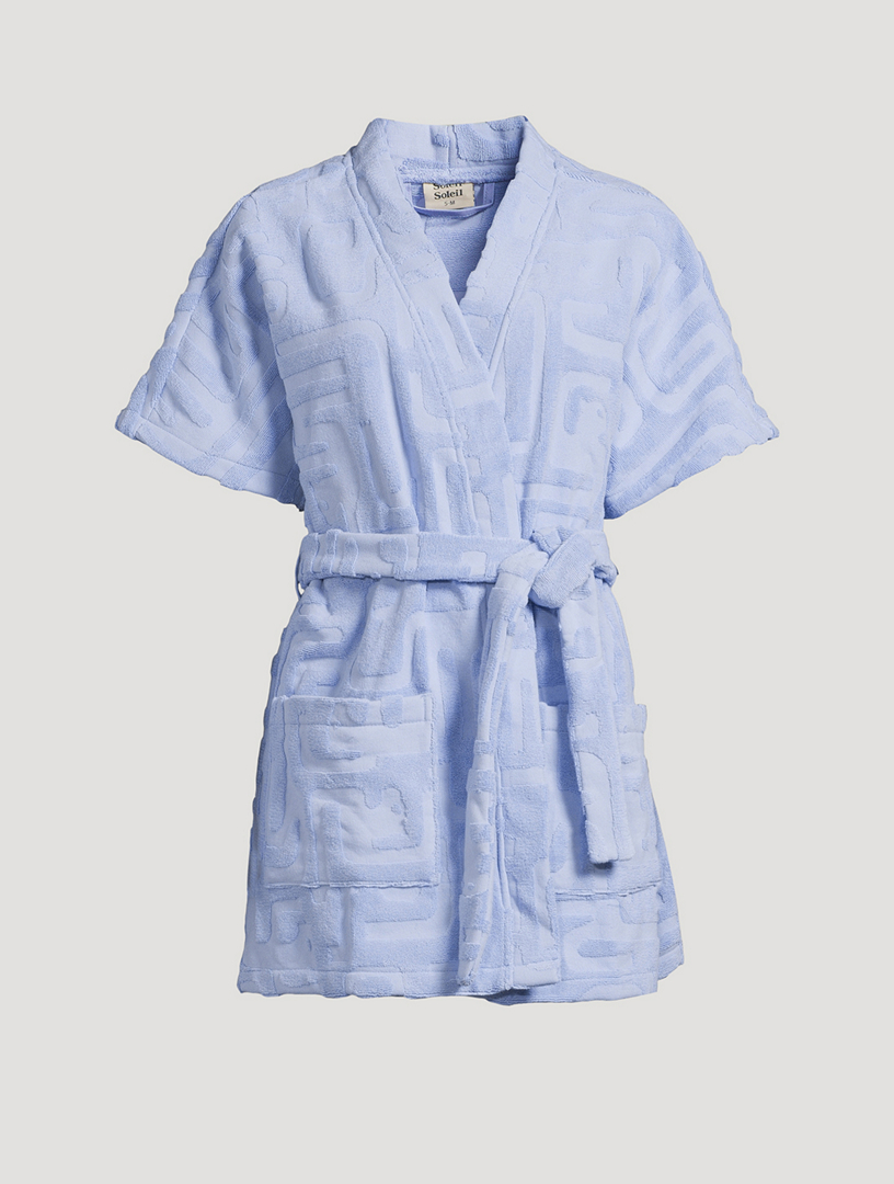 Towelling Mini Robe